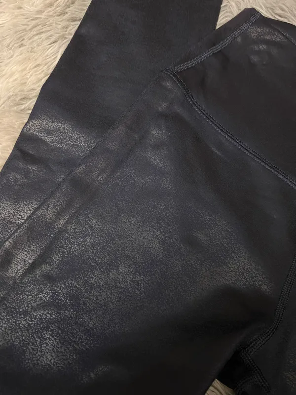 Aerie Navy Sparkle Leggings - Image 4