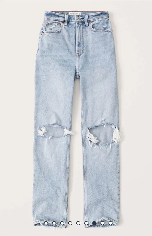 Abercrombie Straight Leg Jeans - Image 4