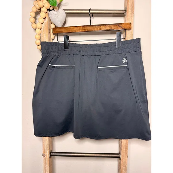 Penguin Black White Stitching Mini Golf Skort‎ Size X Large - Image 5