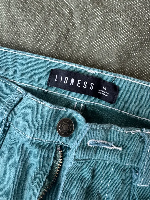 Lioness Miami Vice Pants Green - Image 3