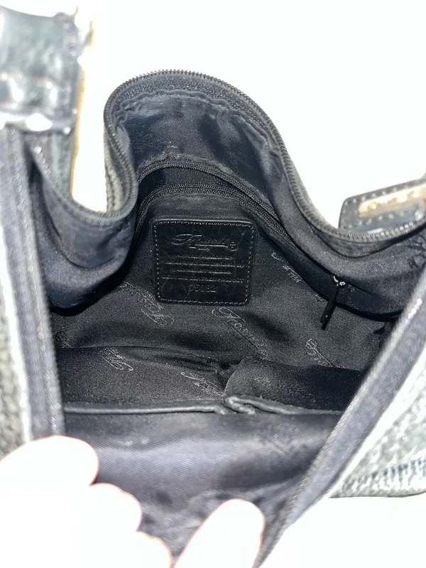 Fossil Black Pebbled Leather Shoulder Bag 75082 - Image 3