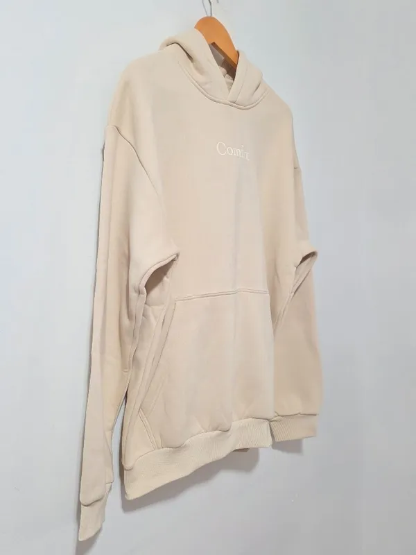 Comfrt Signature Hoodie - Bone - Size M - KJHU01 - Image 4