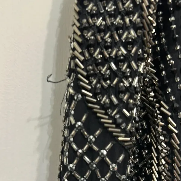 Parker Black Sleeveless Halter Sheath Dress Prom ready‎ - Image 4