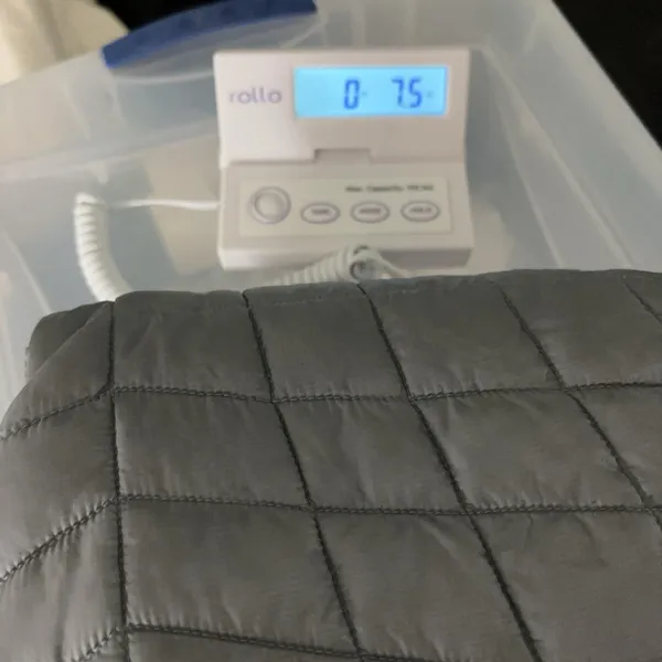 The North Face ThermoBall Puffer Vest Womens Medium Gray Quilted Zip Insulated - Image 14
