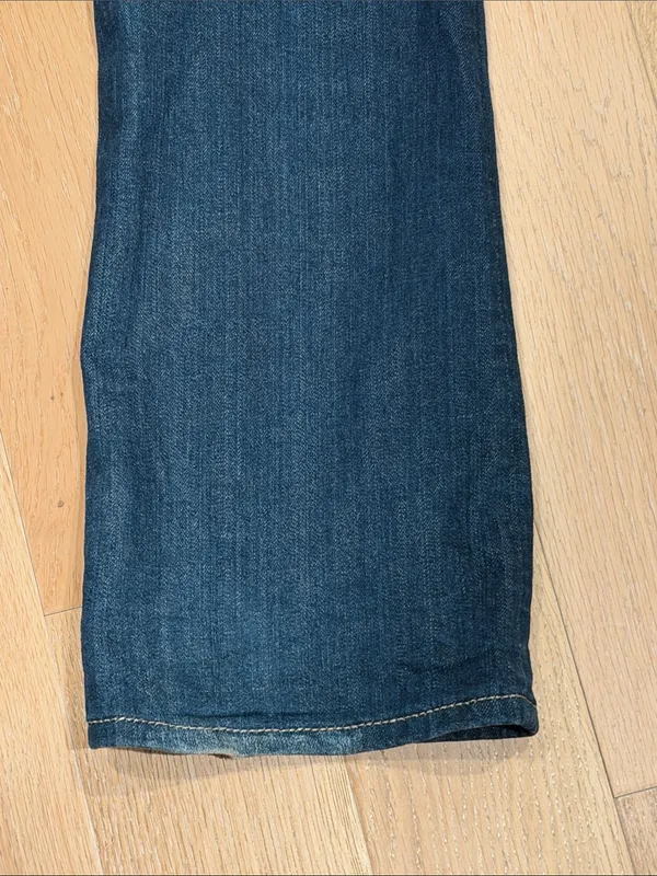 Miss Me Dark Blue‎ Bootcut Jeans with Wing Embroidery 32 - Image 4
