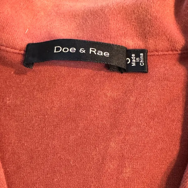Doe & Rae Women's Sleeveless Collar Jersey Mini Dress Size Small‎ S - Image 4