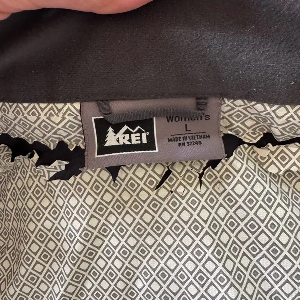 REI Co-Op Waterproof Windbreaker Elements Jacket - Image 5