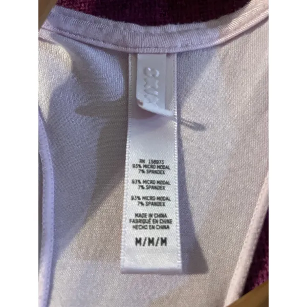 SKIMS Racerback Tank LUXURY LOUNGEWEAR Modal Top Loose Slouchy Medium M Pink - Image 5