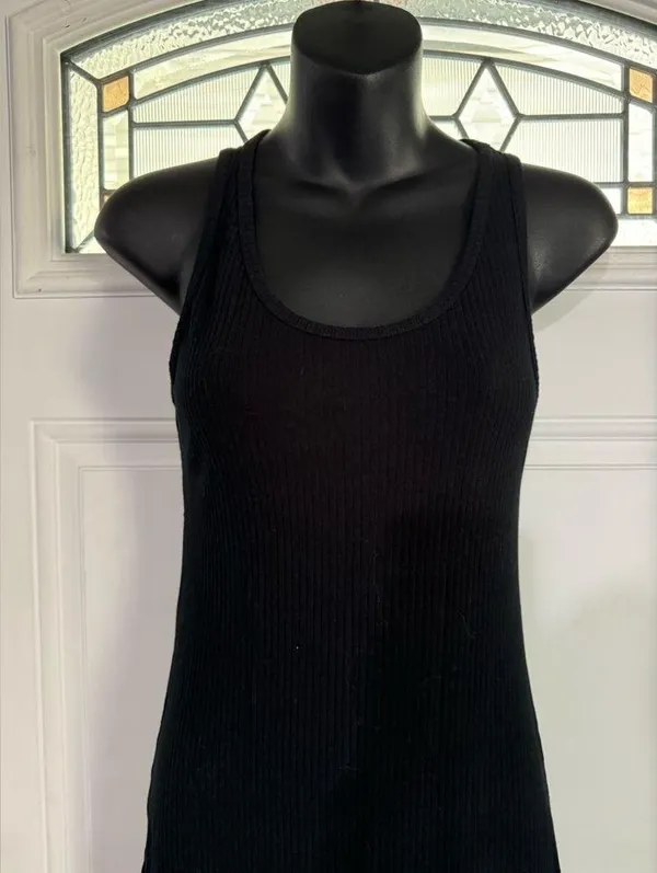 Ribbed Back Cut Out Midi Dress - Image 3