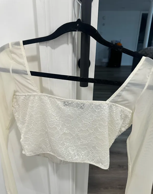 White Fox Corset Top Boutique White - Image 3