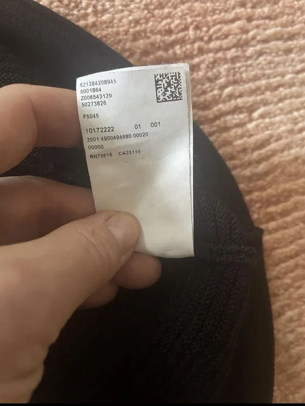 BOSS Hugo Boss Black Knit Fit & Flare Dress XS Ribbed Cap Sleeve - Image 6