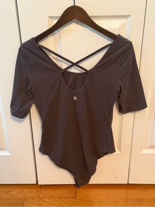 Sweaty Betty Super Soft Short Sleeve Dance Leotard - Image 3
