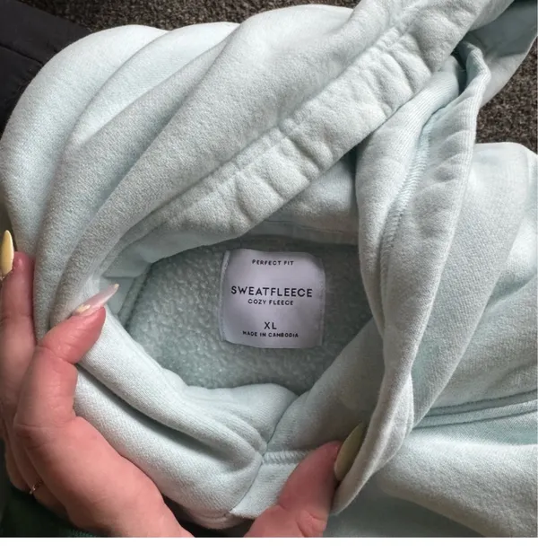 Aritzia sweat fleece hoodie  - Image 2