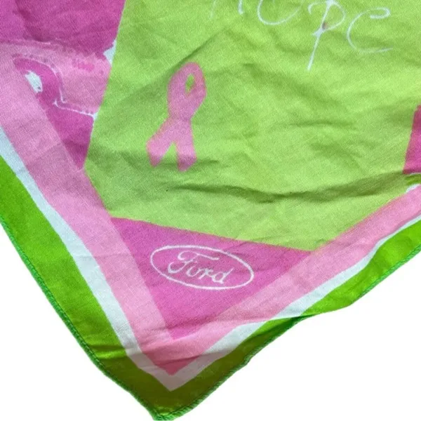 Lilly Pulitzer Ford Breast Cancer Awareness Scarf - Image 4