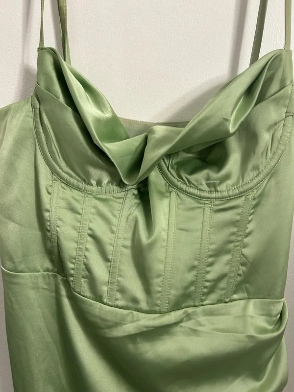 Green Midi Dress - Image 6