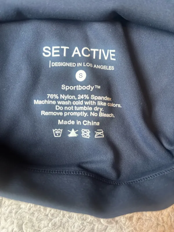 Set Active Sportbody long sleeve crop top Size Small - Image 4