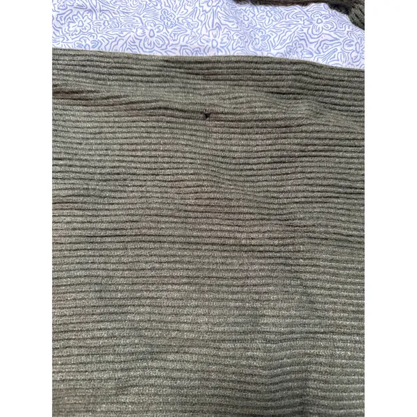 Lulus Size Small Loving You Fondly Olive Green Ribbed Knit Sweater Dress FLAW - Image 7