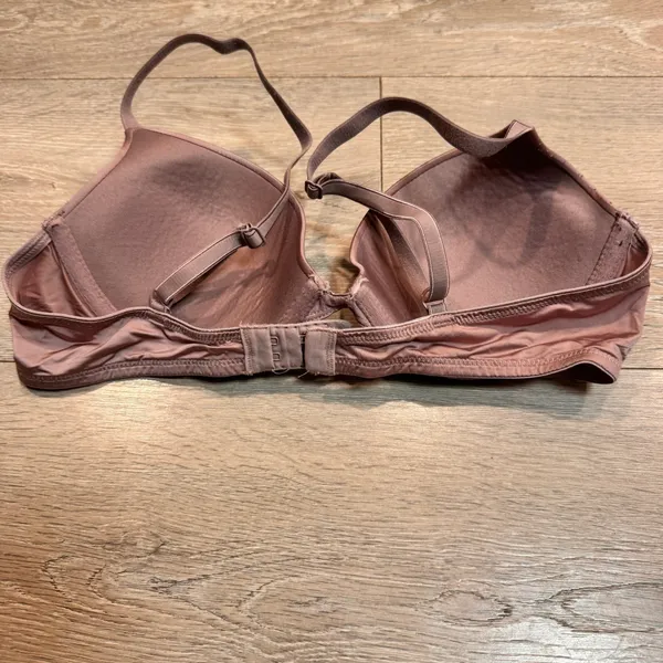 Calvin Klein‎ Women' Satin Push Up Bra Rose Mauve Size 34B - Image 3