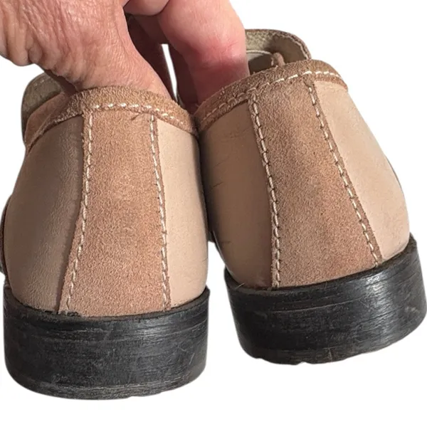 EUC Free People Leather Brady Loafers Size 7.5 - Image 5