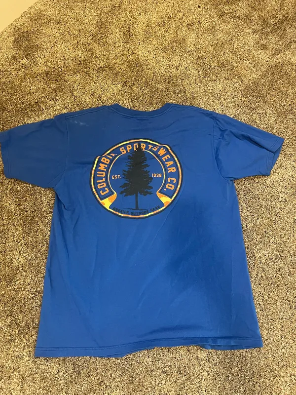 Blue Columbia shirt  - Image 2