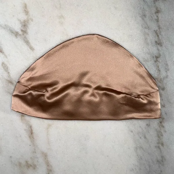 Natalie Rolt Meeka Silk Crop Strapless Top Rose Gold Womens Size 1 US Small - Image 2