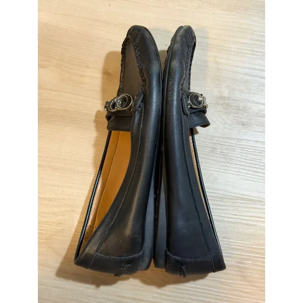 Coach Fortunata Loafers Black 8.5B Womens Bit Moccasin Driving Shoes - Image 10