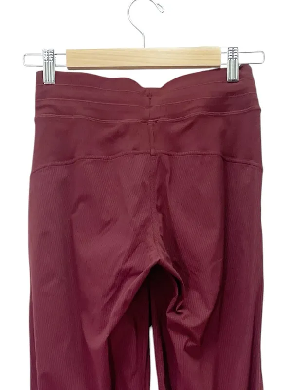 Lululemon Dance Studio Jogger Size 4 Deep Rouge Burgundy Swift Pants W5BPJS - Image 6