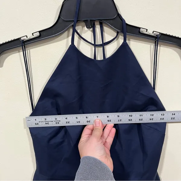 NWT Alexis JANESSA DRESS size medium navy blue A-Line women’s - Image 5