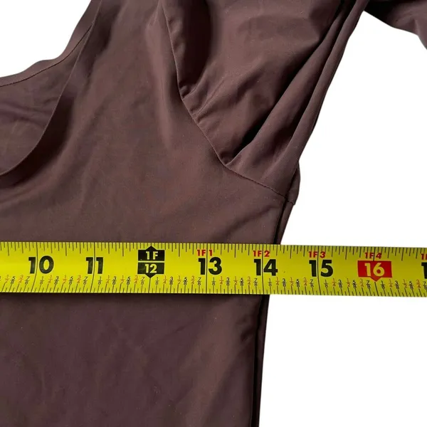 Almere Brown Seamless Crop Top Women's Size Small | 75-12 - Image 4