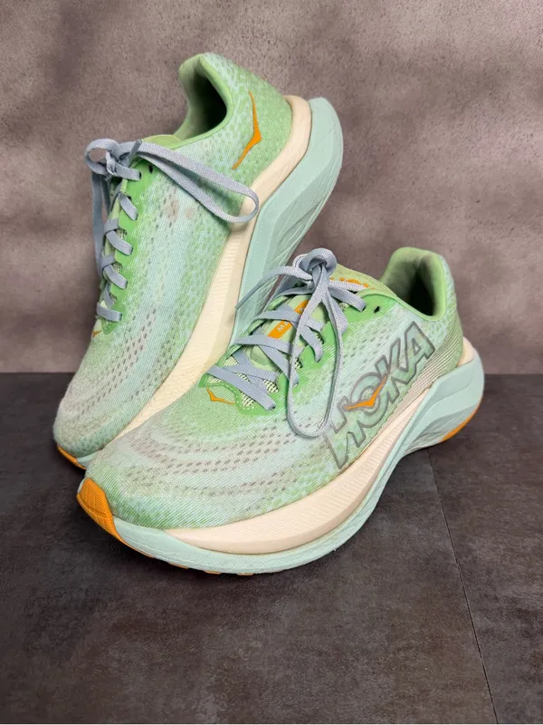 Hoka One One Mach X Women's Light Green Running Shoes 1141451 Size 7.5B - Image 14