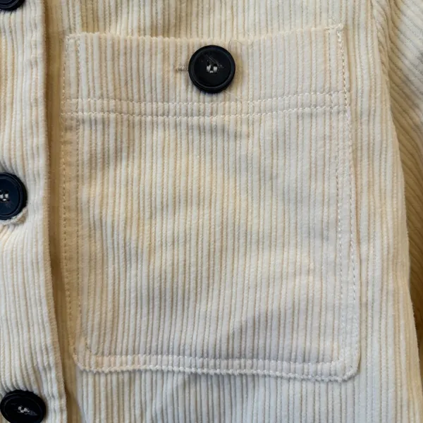 Zara Corduroy‎ Button Down Jacket XS - Image 2