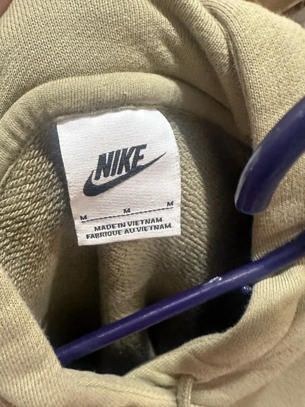 Nike Cropped Hoodie Sweatshirt - Image 3
