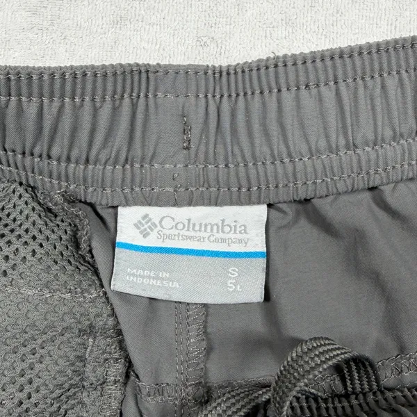Columbia Women’s Size Small Gray Nylon Hiking Outdoor Shorts Drawstring - Image 4
