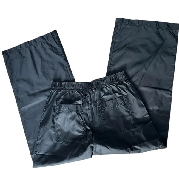 Fabletics Women's Cargo Wide Leg Pants Black Size L Pull On High Waisted Sporty - Image 5