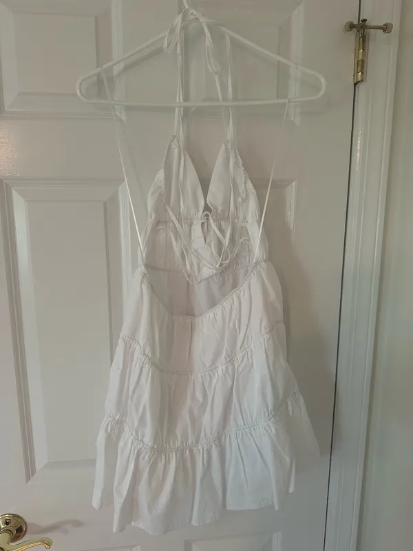 ZARA Tiered Mini Dress - Image 5