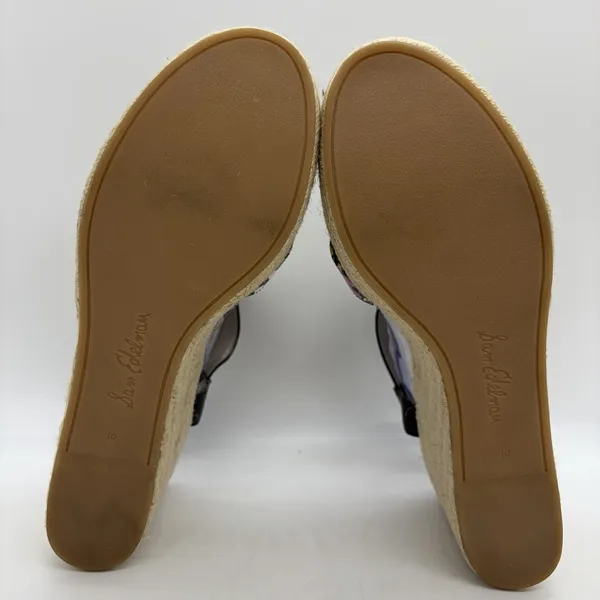 Sam Edelman Womens 10 Sandals‎ Destin Wedge Espadrille Floral Platform Shoes - Image 5