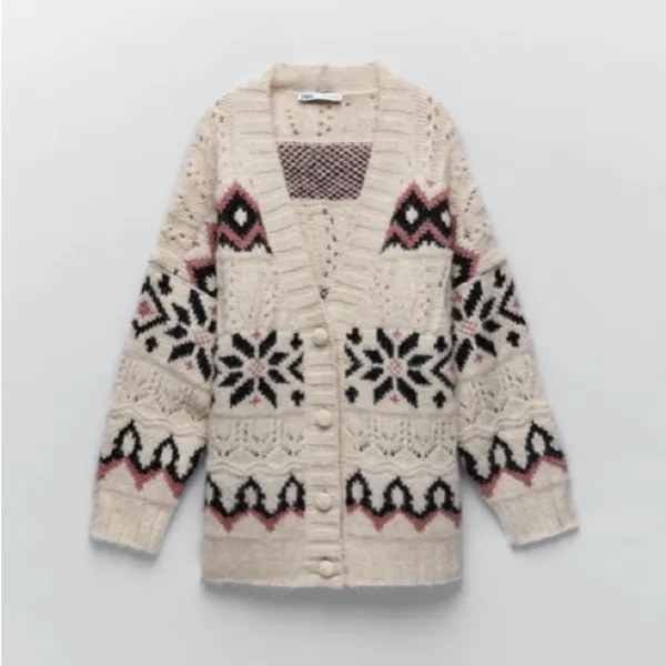 143‎ story chunky sweater size large - Image 2