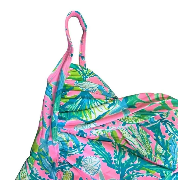 Lilly Pulitzer Mandevilla Baby Hip Nautic Bec Tankini Size 0 - Image 7