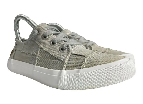 Blowfish Malibu White/Grey Sneakers size 7.5 - Image 6
