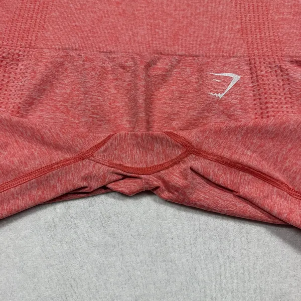 Gymshark Seamless Pink Cropped Leggings Women’s XS High Waist Workout - Image 5