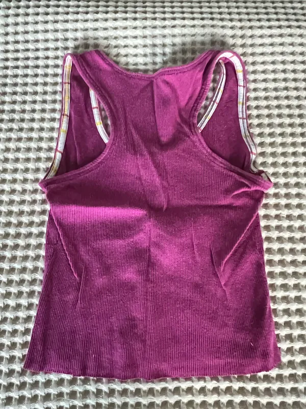 purple tank top, Size XS #loungewear #activewear - Image 3