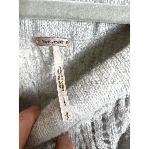 Free people wool sweater women’s‎ size small - Image 7