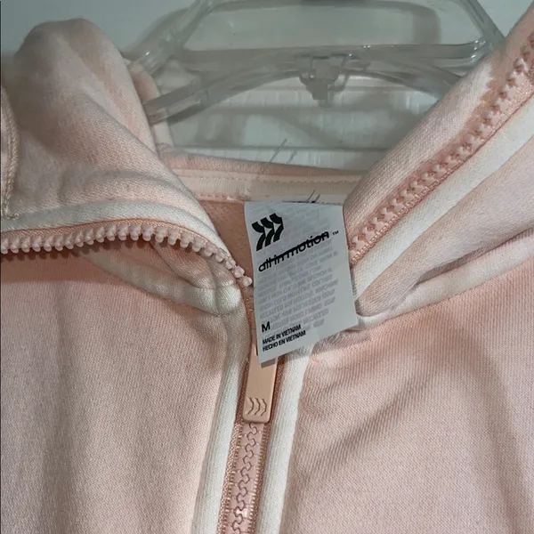 All in Motion Pink Long‎ Sleeve Zip-Up Hoodie - Image 8