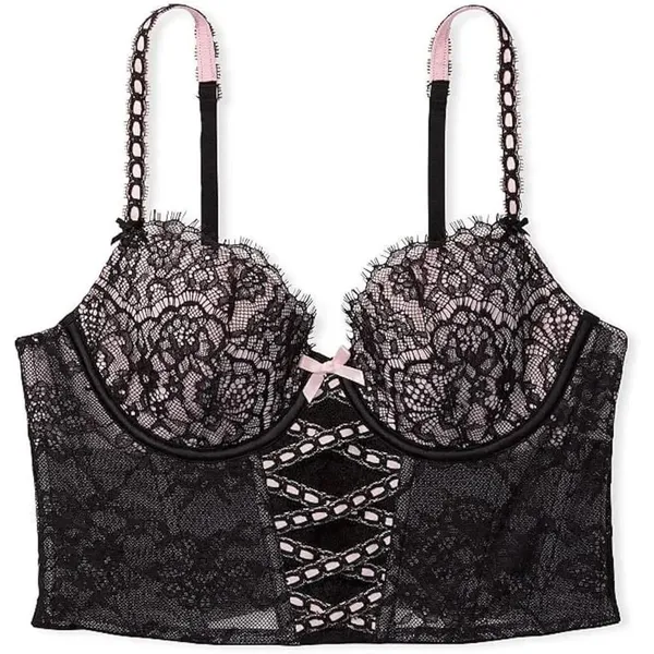 ✨Victoria's Secret Lightly-Lined Heritage Ribbon Slot Sz S-DD Bra✨ - Image 3