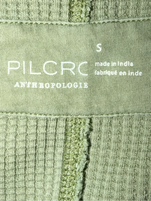 Anthropologie Pilcro Women’s Moira V-Neck Waffle Knit Thermal Top Shirt Size S - Image 4
