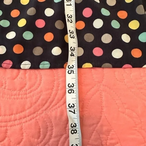 retro like Forever 21 polka dot mini dress size large - Image 11