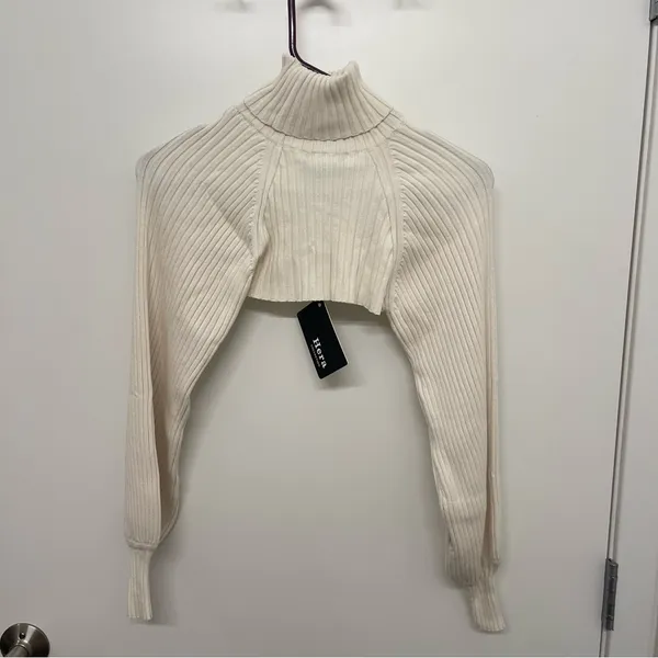 Hera Collection NWT Cream Turtleneck Sweater - Image 6
