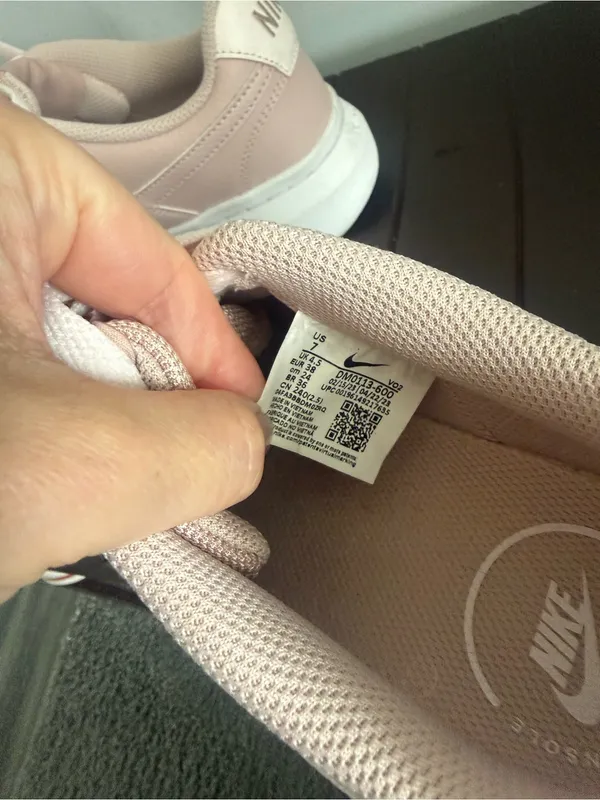 Nike Pink Court Vision Alta Platform Sneakers for Women - Image 7