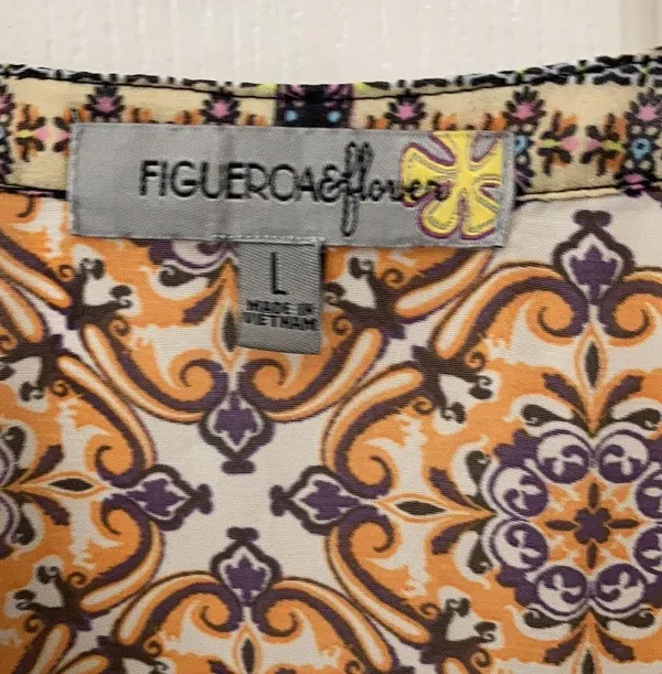 FINAL MARKDOWN Ladies’ Figueroa & Flower Blouse (L) Size L - Image 4