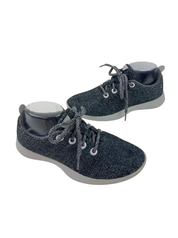 -Allbirds Wool Runners Women’s Size 9 Gray Lace Up Athletic Sneakers Comfort - Image 4
